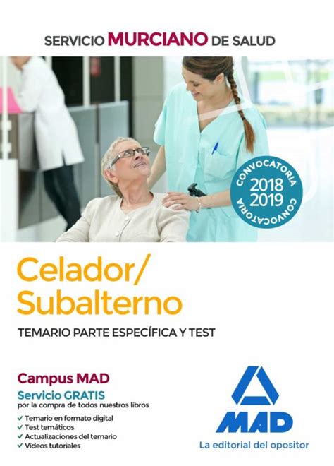 temario celador murcia|Temario Celador del Servicio Murciano de Salud (SMS)